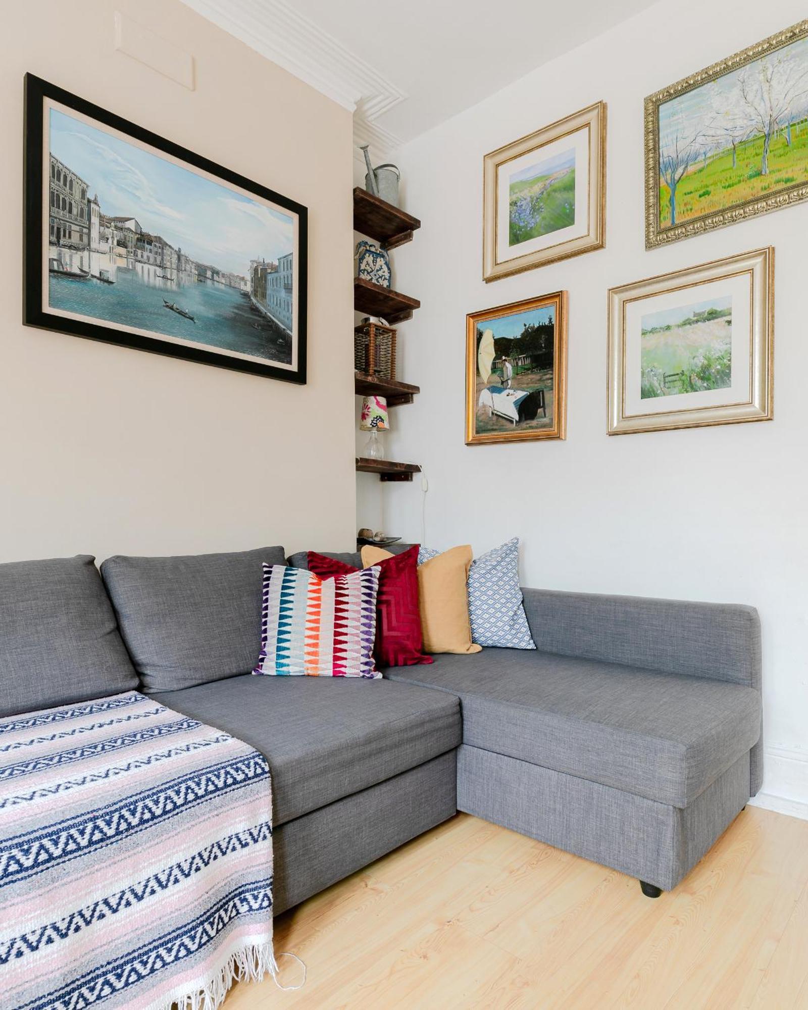 Appartamento Artistic Pied-A-Terre, Steps From The Tube, Moments From London'S Heart Esterno foto